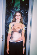 1999 Silk Mesh Top - Makeup.Grafitti.Wav