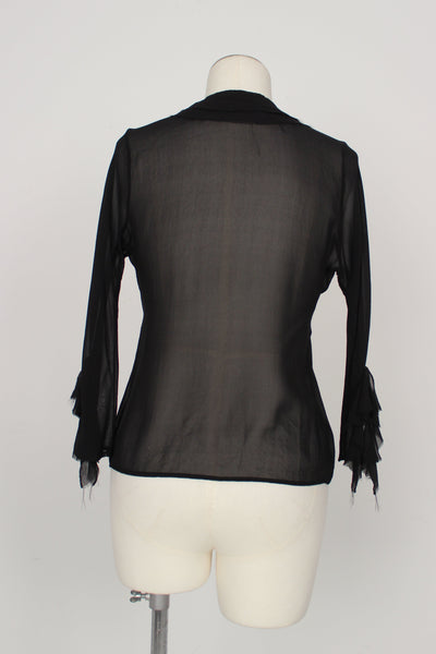 JO SILK CARDIGAN - SIZE 8