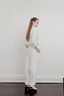 Belted Neck Shirt