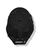 DESTROYED & PIERCED JDXL CAP - WHITE ON BLACK