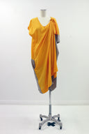 Maaya Dress - Yellow/Grey