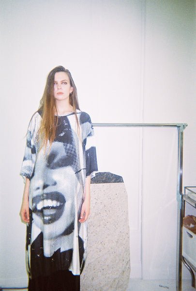 Iconique Dress - Halftone Jimmy Print