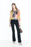 Narcissus Mesh Cardigan