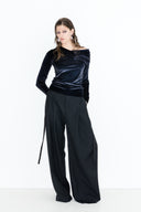 Synthetica Top - Navy Sparkle