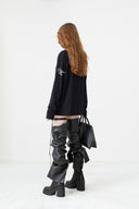 Drab Tee - Fork Armband Print