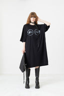 Space & Time Dress - Fork Boob Print