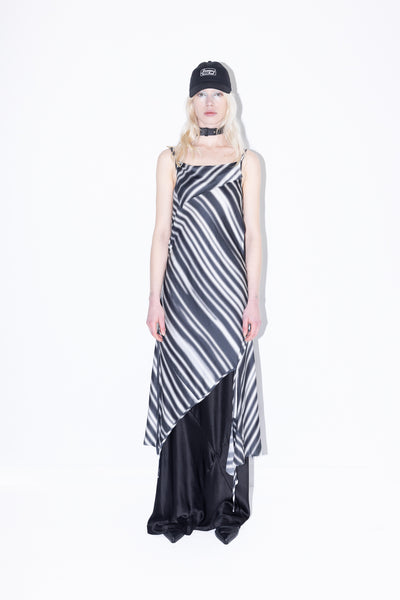 BB Angel Dress - Static Stripe