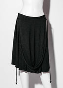 Hooded Skirt - Viscose Jersey