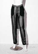 Silk Blair Pant with Bum Flap