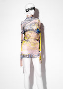 1999 Mesh Top - Aliyah Winter Rage Print