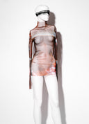 1999 Mesh Top - Mirror Ball Print