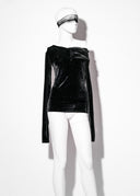 Synthetica Top - Navy Sparkle