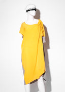 Maaya Dress - Yellow/Grey