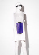 Fortune Singlet - White with Void Print