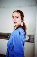 Crumpled Earring - With Hook