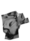 Volcano Lover Dress - Mysterious 20's Woman Print