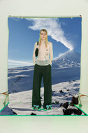 1999 Mesh Top - Rote Flora Print